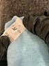 Unbranded 100% Polyester Color Block Blue Track Pants Size M - photo 7