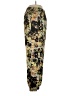 BCBGMAXAZRIA 100% Polyester Print Gold Casual Pants Size S - photo 4
