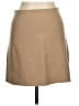 Theory Solid Tan Wool Skirt Size 8 - photo 1
