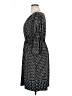 Max Studio Houndstooth Black Casual Dress Size XL - photo 5
