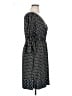 Max Studio Houndstooth Black Casual Dress Size XL - photo 4
