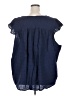 Torrid Blue Sleeveless Blouse Size 5X Plus (5) - photo 2