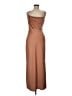BHLDN 100% Polyester Brown Tan Cocktail Dress Size 6 - photo 1