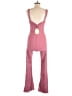 Unbranded Solid Pink Jumpsuit Size M - photo 2