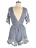 Honey Punch 100% Polyester Gray Romper Size M - photo 1