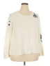 St. John's Bay Floral Ivory Pullover Sweater Size XXL - photo 1