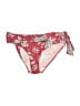 Pour Moi? Floral Red Swimsuit Bottoms Size 8 - photo 1