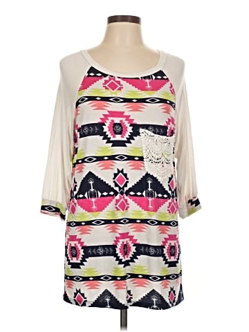 Filly Flair 3/4 Sleeve T-Shirt (view 1)