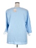 BLOOMCHIC Blue 3/4 Sleeve Blouse Size 22 - 24 - photo 2