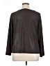 Colleen Lopez Metallic Gray Long Sleeve Top Size 1X - photo 2