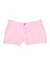 Unbranded 100% Cotton Chevron-herringbone Pink Shorts Size 6 - photo 1