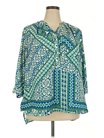 Violet & Claire 3/4 Sleeve Blouse (view 1)