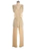 LNA Solid Tan Jumpsuit Size S - photo 1