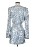 WAYF Metallic Silver Cocktail Dress Size XS - photo 2
