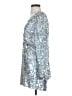 WAYF Metallic Silver Cocktail Dress Size XS - photo 5