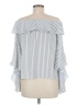 Olivaceous Blue 3/4 Sleeve Blouse Size M - photo 2