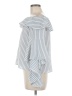 Olivaceous Blue 3/4 Sleeve Blouse Size M - photo 5