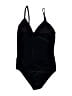 LA Hearts 100% Polyester Black Bodysuit Size M - photo 2