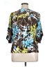 East5th 100% Rayon Brown 3/4 Sleeve Blouse Size XL (petite) - photo 2