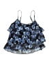 LUXE Blue Swimsuit Top Size 4 - photo 1