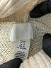 H&M Stripes Ivory Turtleneck Sweater Size XL - photo 7