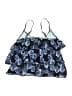 LUXE Blue Swimsuit Top Size 4 - photo 2