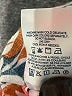 Lands' End Print Orange 3/4 Sleeve Blouse Size L - photo 8