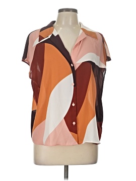 Worthington Short Sleeve Blouse