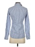 Theory Stripes Blue Long Sleeve Button-Down Shirt Size P (petite) - photo 2