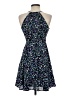 Express Hearts Blue Cocktail Dress Size 0 - photo 2