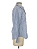 Theory Stripes Blue Long Sleeve Button-Down Shirt Size P (petite) - photo 4