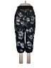Unbranded Print Black Casual Pants Size L - photo 1