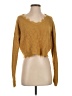 Moon & Madison 100% Acrylic Gold Pullover Sweater Size S - photo 1