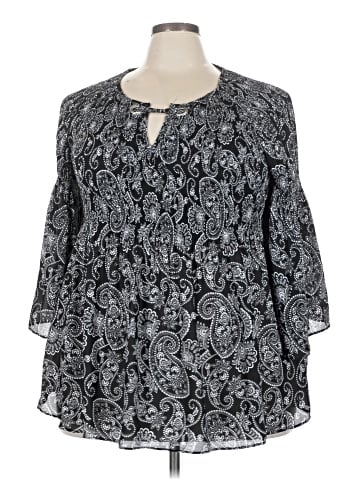 Spense 3/4 Sleeve Blouse (view 1)