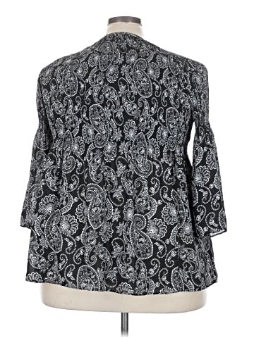 Spense 3/4 Sleeve Blouse (view 2)