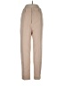 Shein 100% Polyester Solid Tan Casual Pants Size L - photo 1