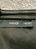 MNG Metallic Black Short Sleeve Top Size S - photo 7