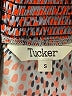 Tucker Orange Long Sleeve Silk Top Size S - photo 7
