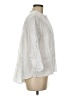 Unbranded White 3/4 Sleeve Button-Down Shirt Size M - photo 4