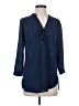 Wishful Park Blue 3/4 Sleeve Blouse Size S - photo 1