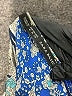 Zara Basic Blue 3/4 Sleeve Blouse Size M - photo 7