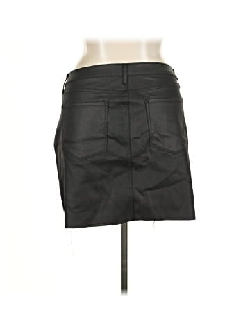 a.n.a. A New Approach Faux Leather Skirt (view 2)