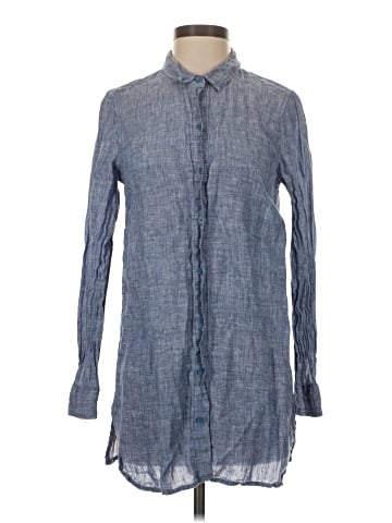 Garnet Hill Long Sleeve Button-Down Shirt (view 1)