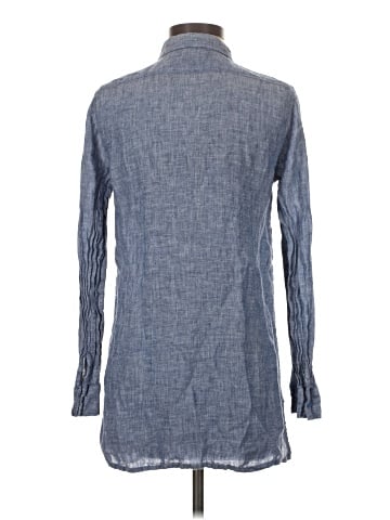 Garnet Hill Long Sleeve Button-Down Shirt (view 2)