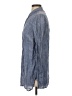 Garnet Hill 100% Linen Blue Long Sleeve Button-Down Shirt Size XS - photo 5