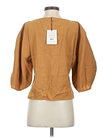 Cuyana 3/4 Sleeve T-Shirt (view 2)