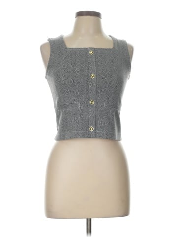 Abercrombie Sleeveless Button-Down Shirt (view 1)