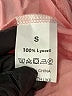 Unbranded 100% Lyocell Color Block Pink 3/4 Sleeve Button-Down Shirt Size S - photo 7