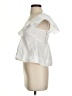 Ganni White Short Sleeve Blouse Size EU 34 / US 4 - photo 5