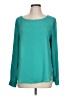 Ann Taylor LOFT 100% Polyester Teal Long Sleeve Blouse Size L - photo 1